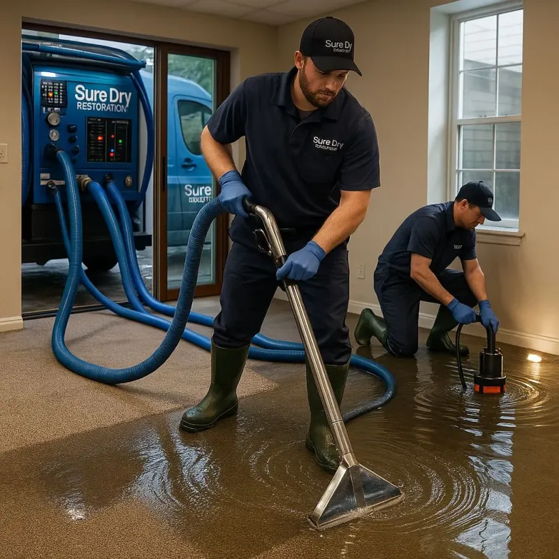 Water Extraction and Removal process in Guthrie, KY